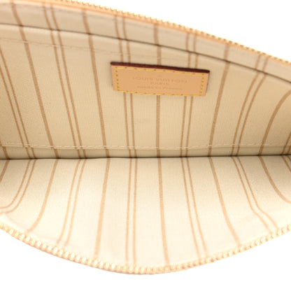 Louis Vuitton Damier Azur Neverfull MM GM Pochette 5 of 8