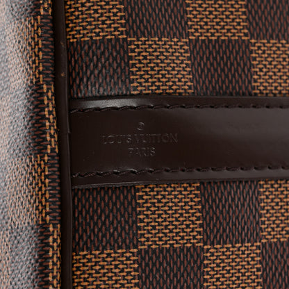 Louis Vuitton Damier Ebene Speedy Bandouliere 25 7 of 11