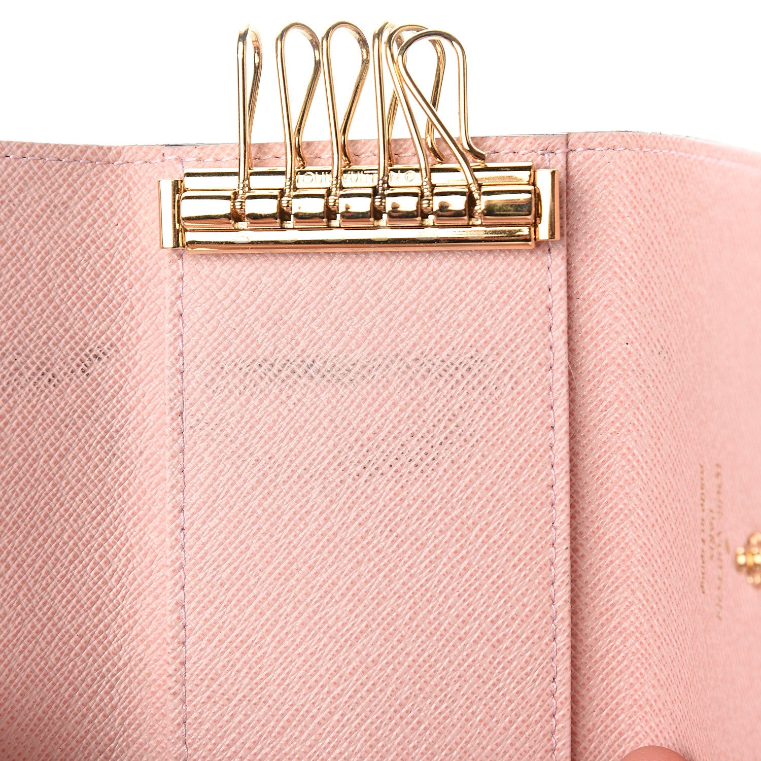 Louis Vuitton Monogram Multicles 6 Key Holder Rose Ballerine 6 of 8