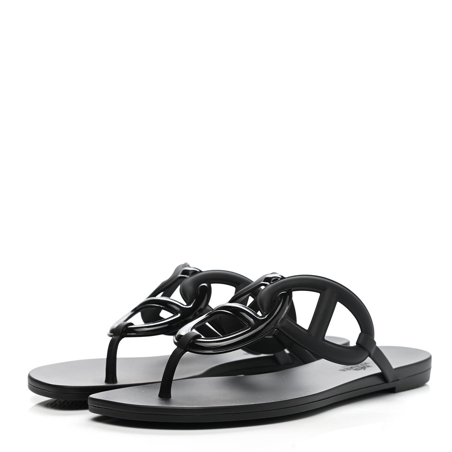 Rubber Womens Egerie Sandals 40 Black