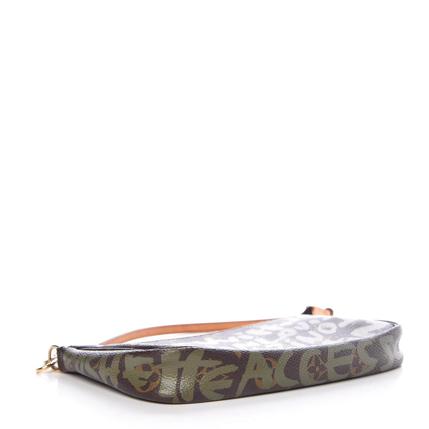 Monogram Graffiti Pochette Accessories Kaki