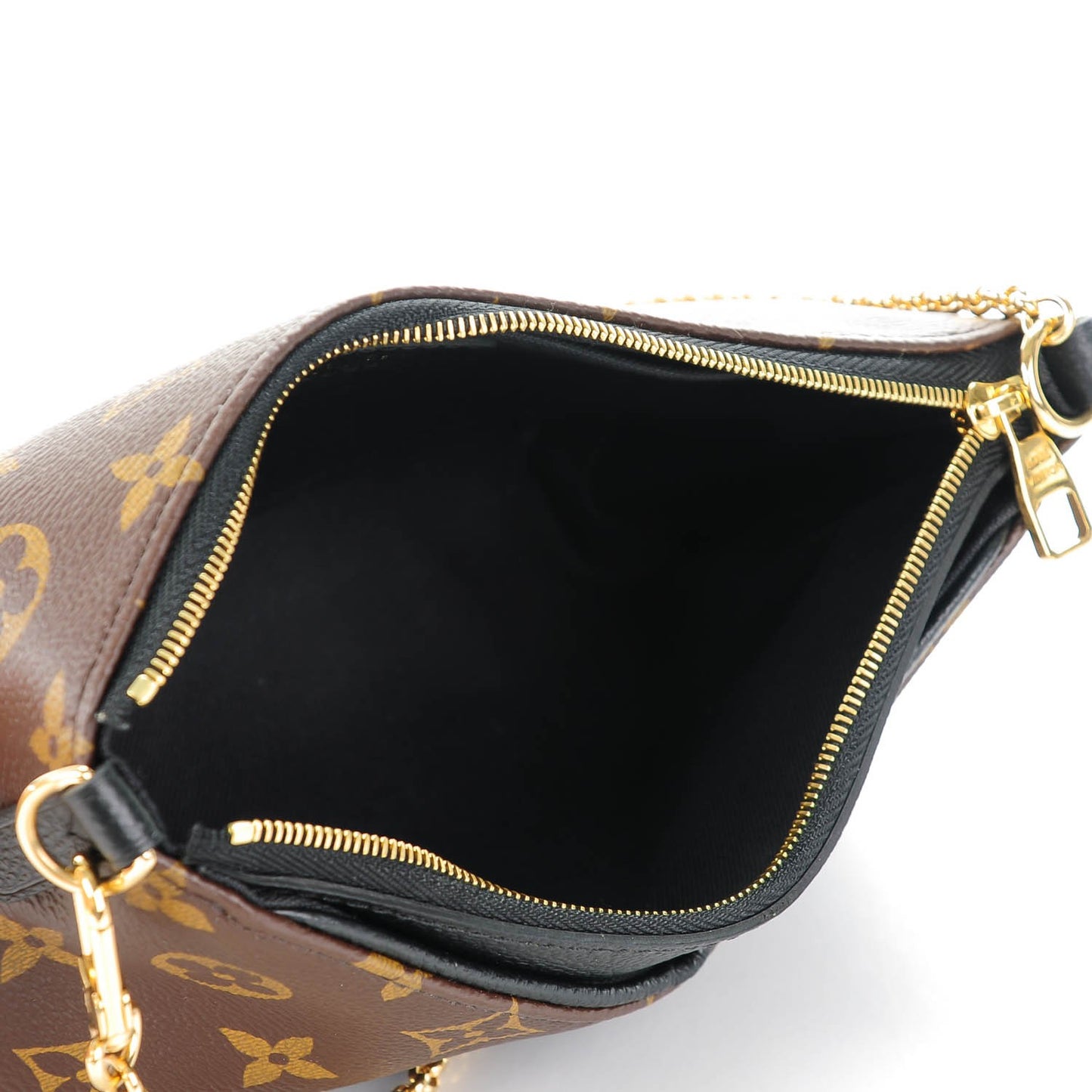 Monogram Pallas Clutch Black