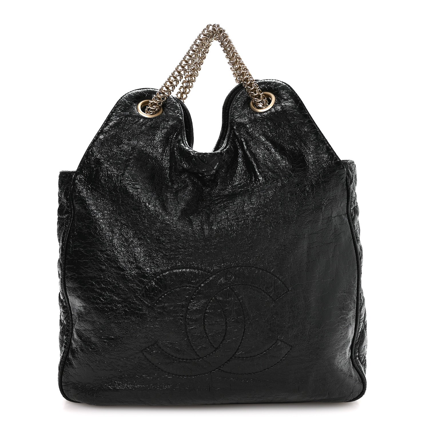 Chanel Vinyl Rodeo Bag Black 1 of 10