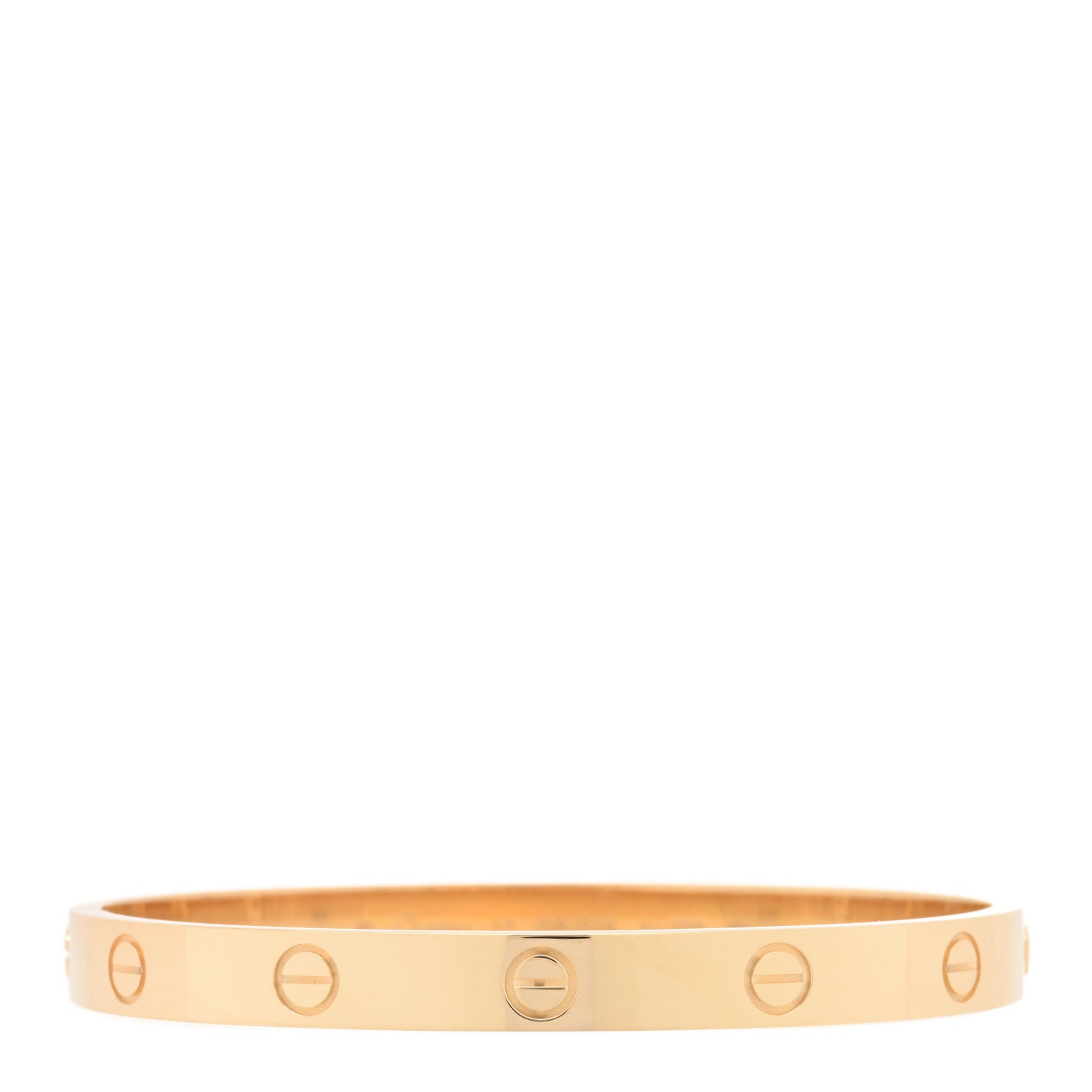 Cartier 18K Yellow Gold LOVE Bracelet 17 1 of 5