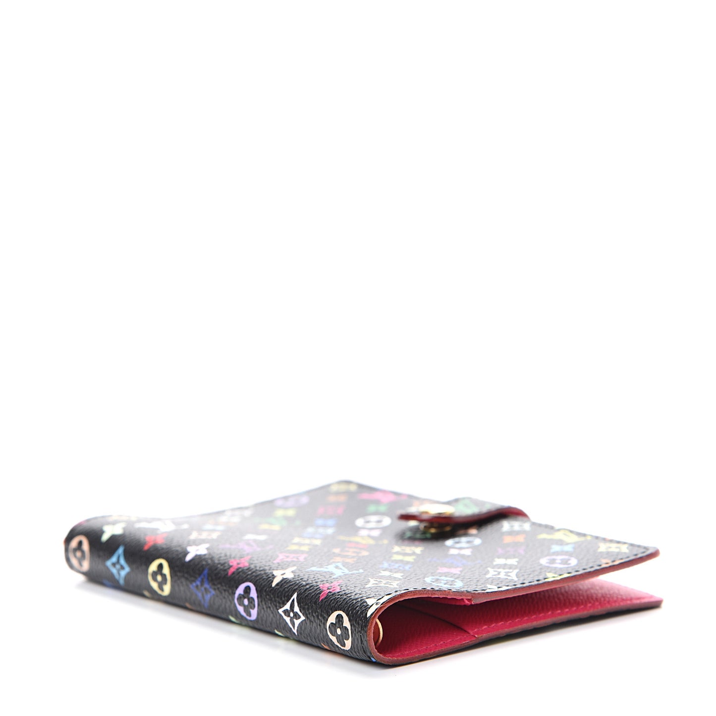 Monogram Multicolor Small Ring Agenda Cover Black Grenade