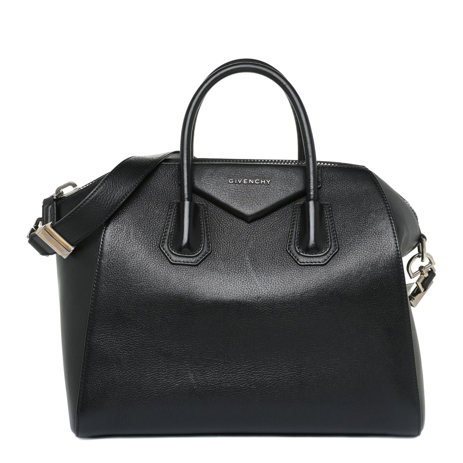 Givenchy Sugar Goatskin Medium Antigona Black 1 of 16