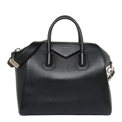 Givenchy Sugar Goatskin Medium Antigona Black 1 of 16