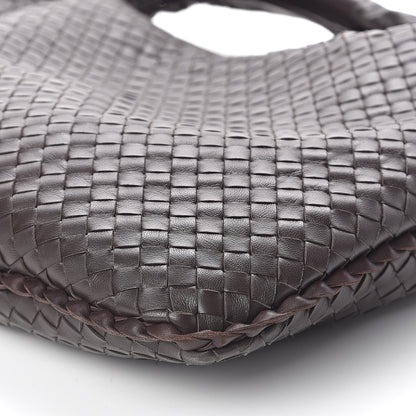 Bottega Veneta Nappa Intrecciato Large Veneta Hobo Ebano 8 of 9
