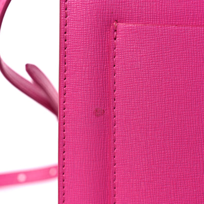 Off-White Calfskin Jitney Bag Fuchsia 19 of 19
