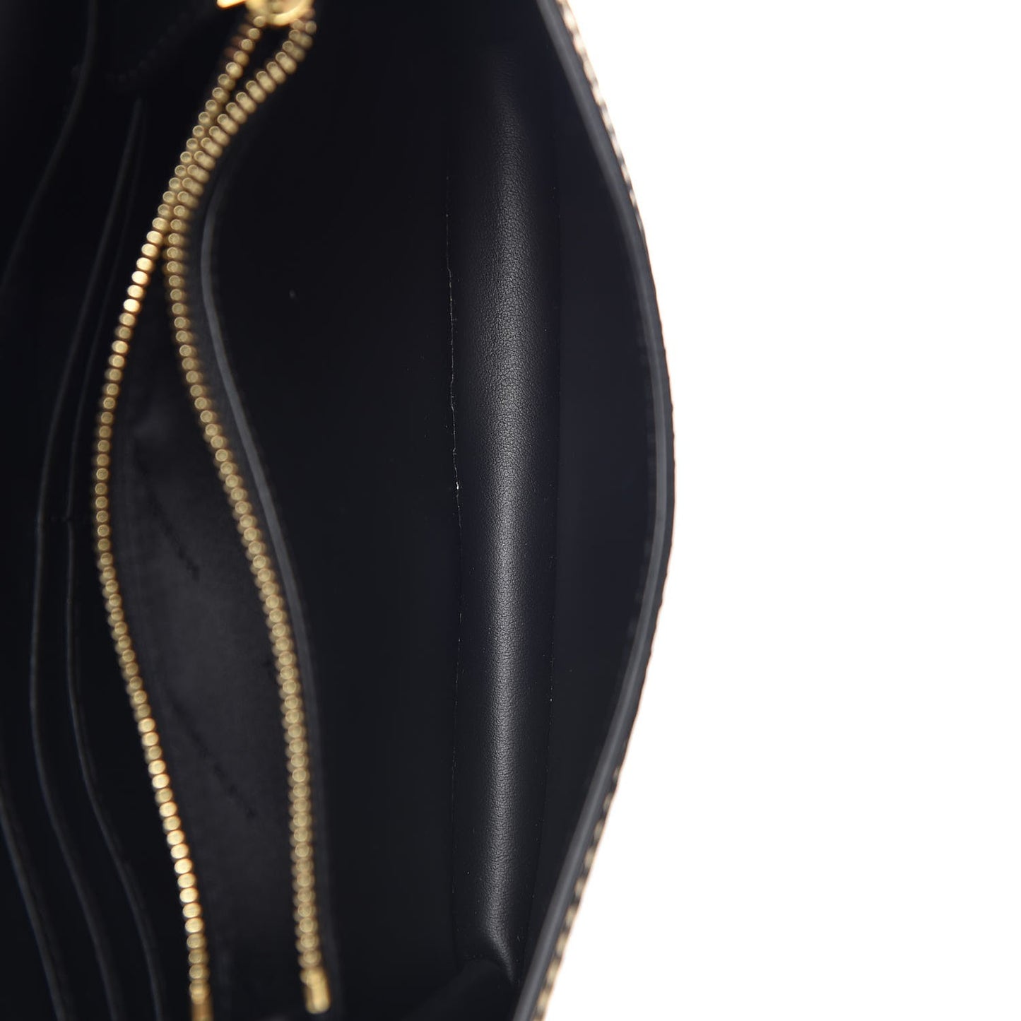 Metallic Calfskin Small Madison Buckle Bag Gold