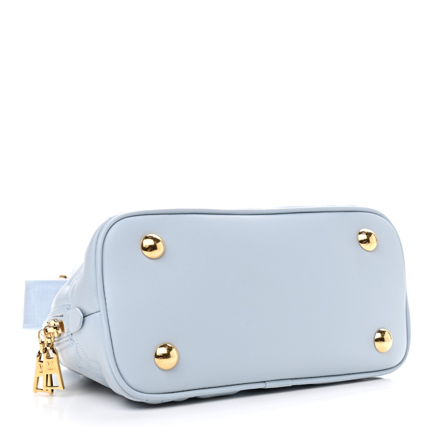 Calfskin Bubblegram Alma BB Ice Blue