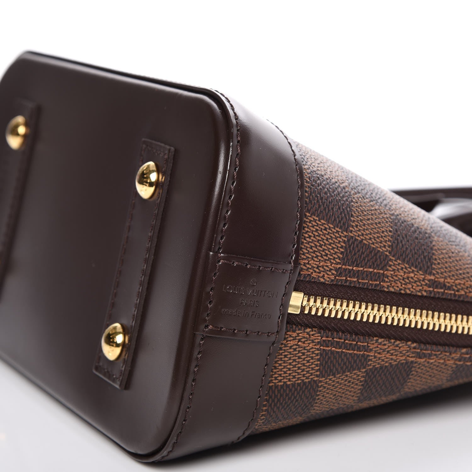 Louis Vuitton Damier Ebene Alma BB 8 of 8