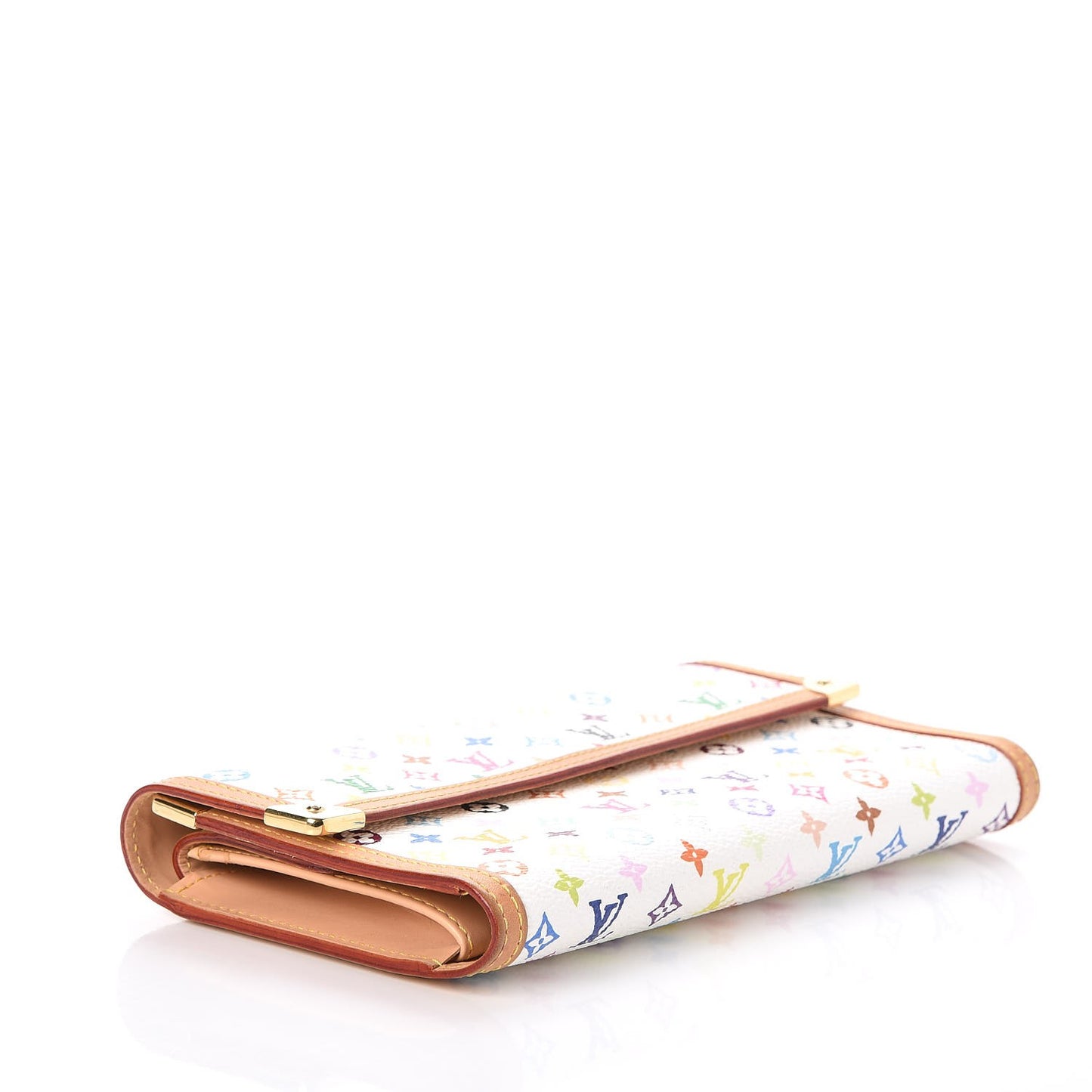 Monogram Multicolor Porte Tresor International Wallet White