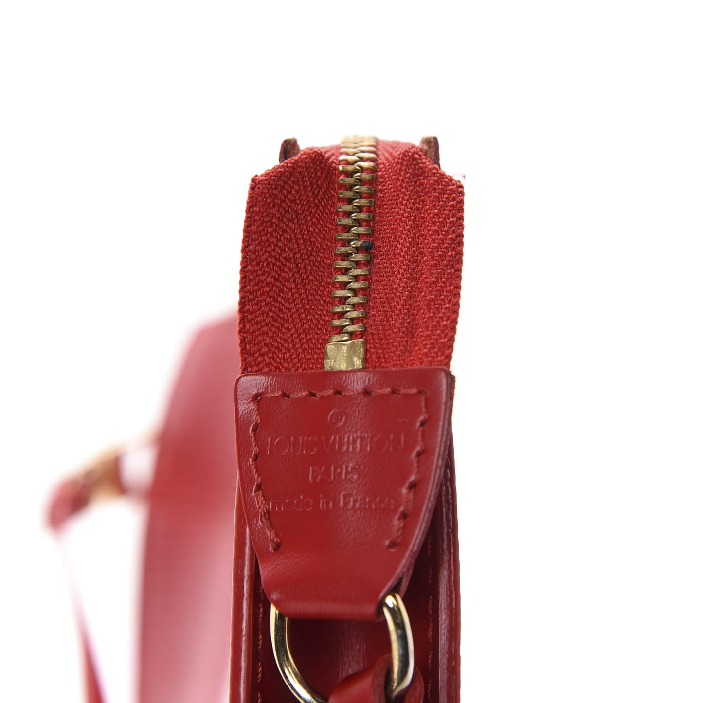 Epi Pochette Accessories 24 Castillan Red