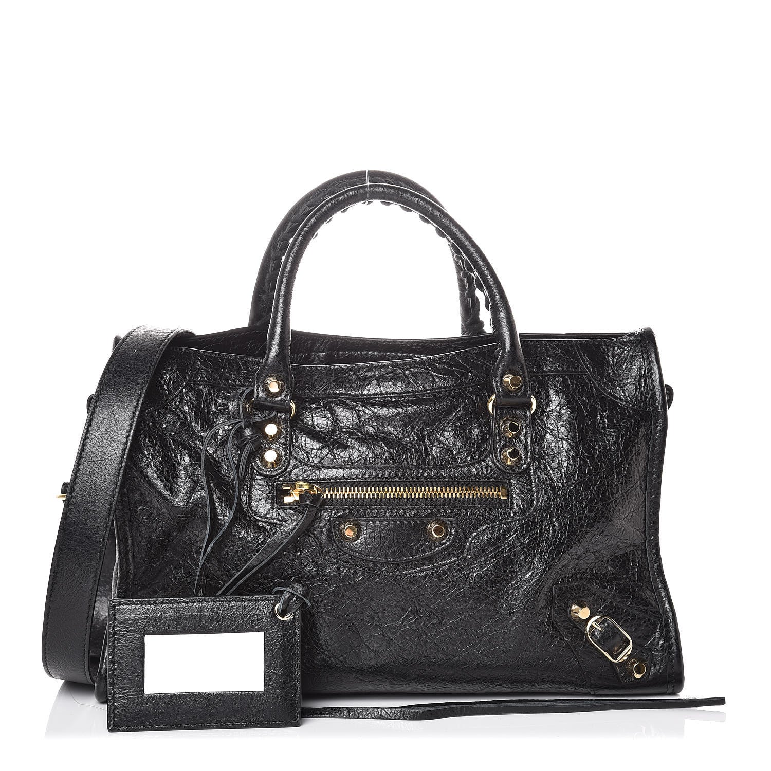 Balenciaga Agneau Classic Gold Hardware S City Black 1 of 10
