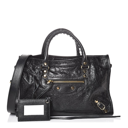 Balenciaga Agneau Classic Gold Hardware S City Black 1 of 10