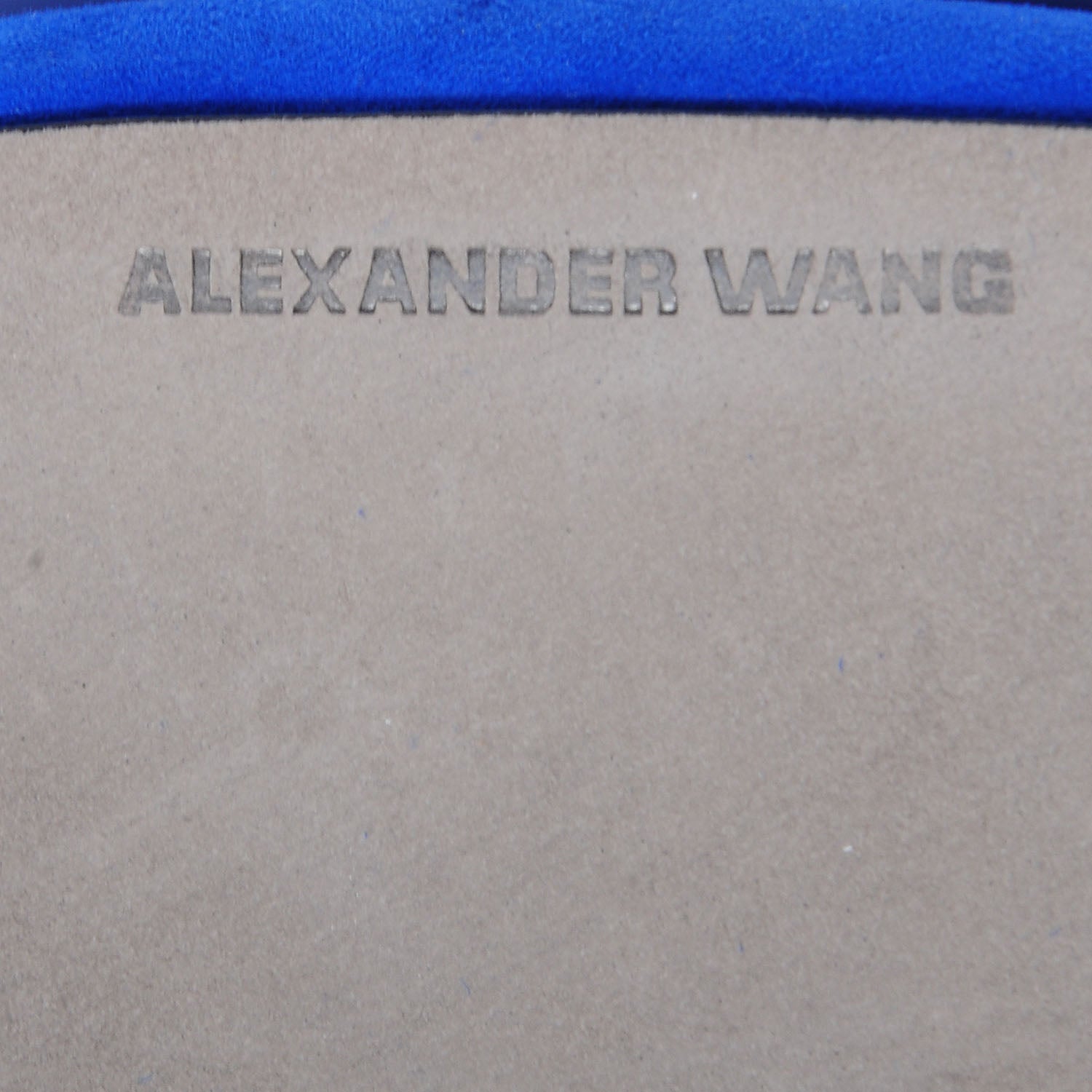 Alexander Wang Suede Lovisa Ankle-Wrap Pumps 39 Royal Blue 6 of 8