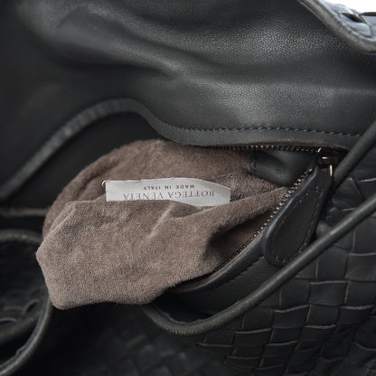 Bottega Veneta Nappa Intrecciato Parachute Bag Light Grey 7 of 13