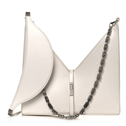Givenchy Box Calfskin Small Cut Out Shoulder Bag Ivory 1 of 13
