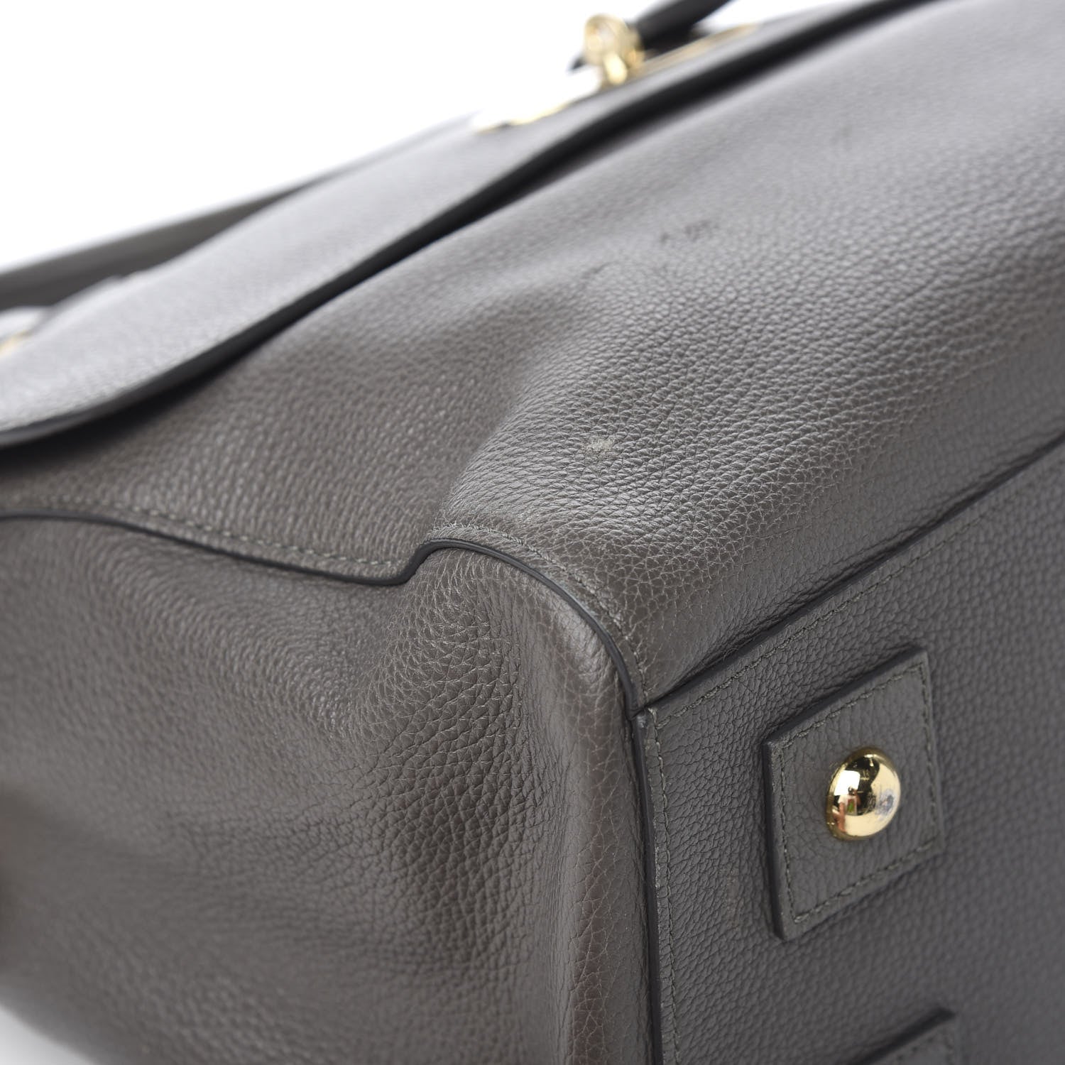 Mulberry Glossy Goatskin Medium Del Rey Satchel Grey 8 of 14