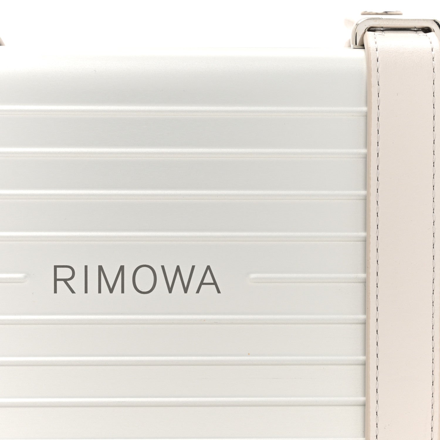 Christian Dior X RIMOWA Aluminum Personal Clutch On Strap Silver 10 of 13