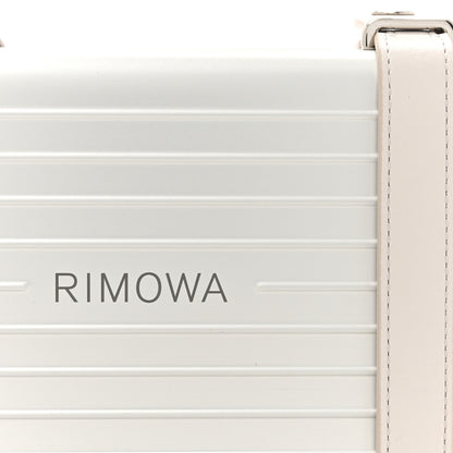 Christian Dior X RIMOWA Aluminum Personal Clutch On Strap Silver 10 of 13