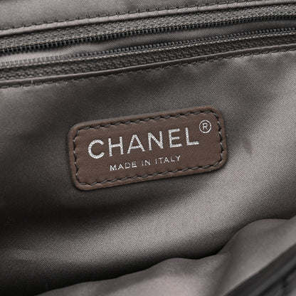 Chanel Lambskin Quilted Medium Coco Rain Flap Black 6 of 11