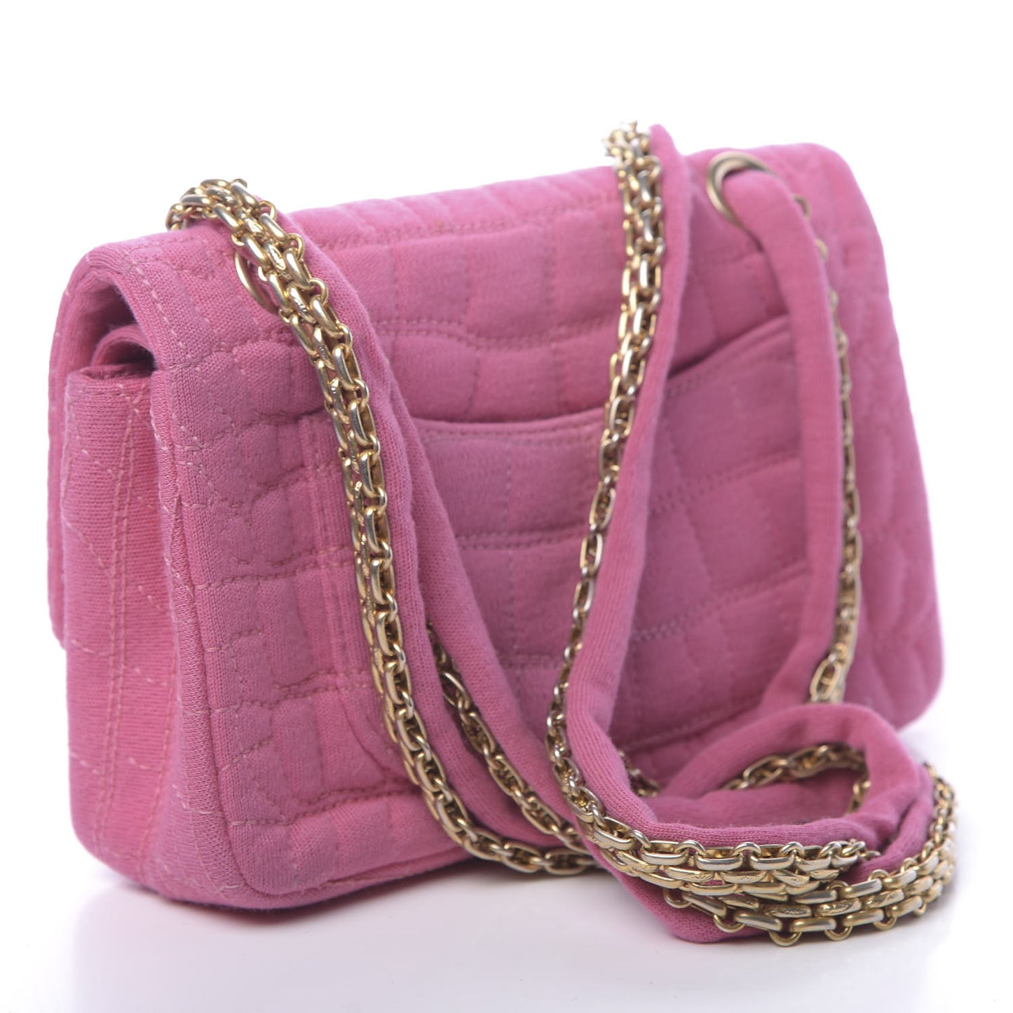 Jersey Coco's Croc 2.55 Reissue 224 Flap Pink