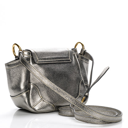 Prada Vitello Daino Crossbody Bag Acciaio 3 of 7