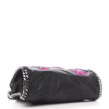 Stella McCartney Eco Alter Nappa Embossed Mini Star Falabella Tote Black Pink 4 of 9