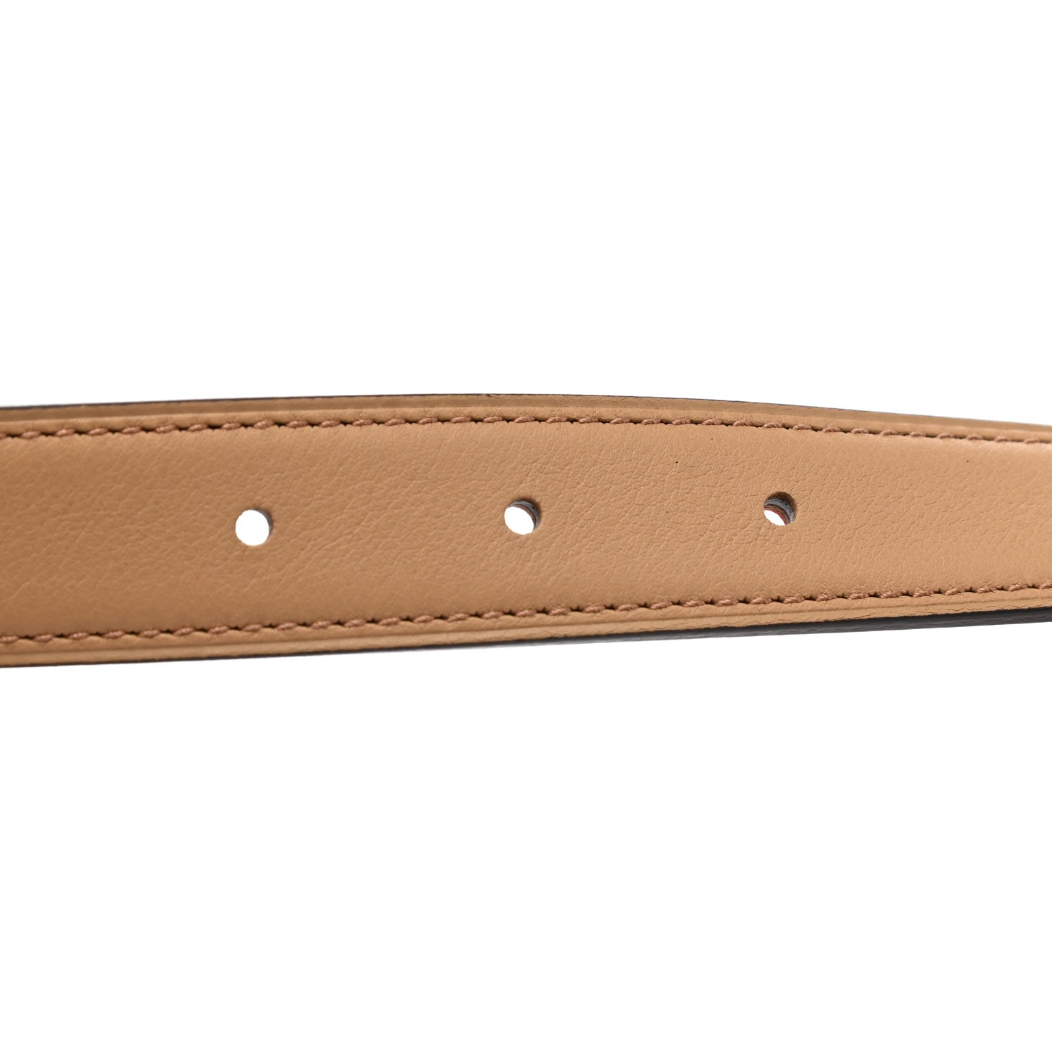 Hermes Swift Epsom Enamel 24mm Mini Constance Reversible Belt 90 Chai Rose Jaipur 4 of 6