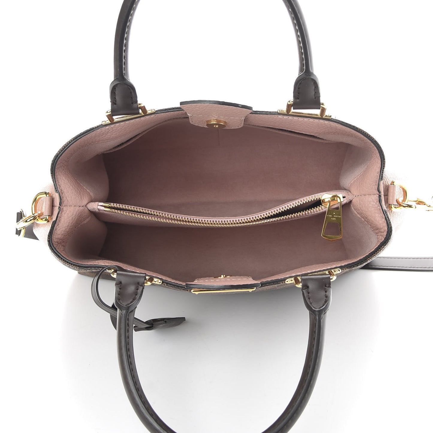 Damier Ebene Cuir Taurillon Brittany Magnolia