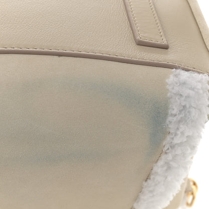 Givenchy Suede Shearling Small Antigona Natural Beige 15 of 15