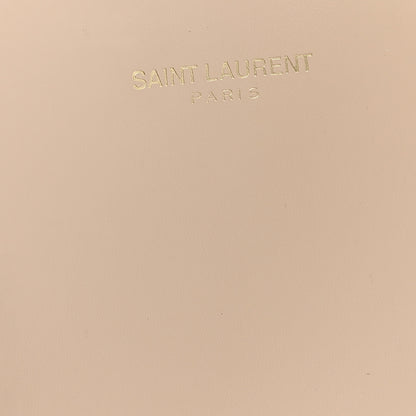 Saint Laurent Calfskin Classic Monogram Double Face Tote Nude Powder 7 of 17