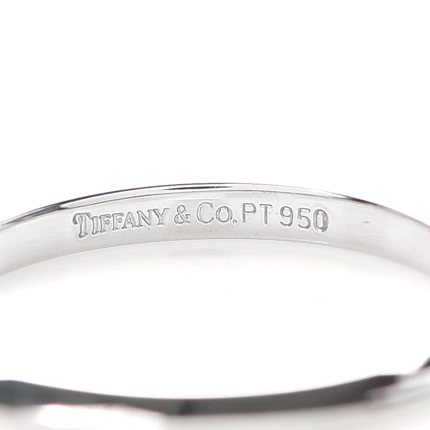 Platinum 2mm Knife Edge Wedding Band Ring 52 6