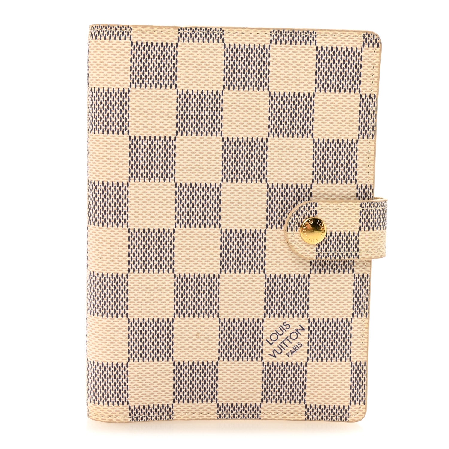 Louis Vuitton Damier Azur Small Ring Agenda Cover 1 of 6