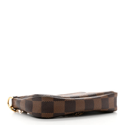 Louis Vuitton Damier Ebene Mini Pochette Accessories 4 of 8