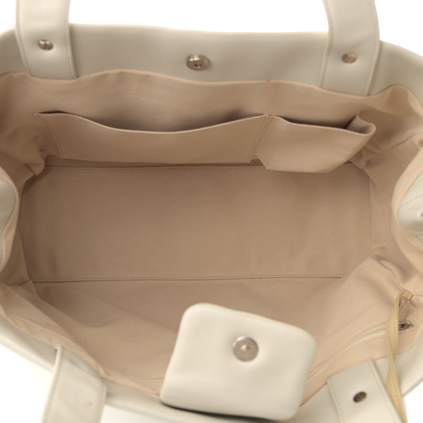 Caviar CC Tote White