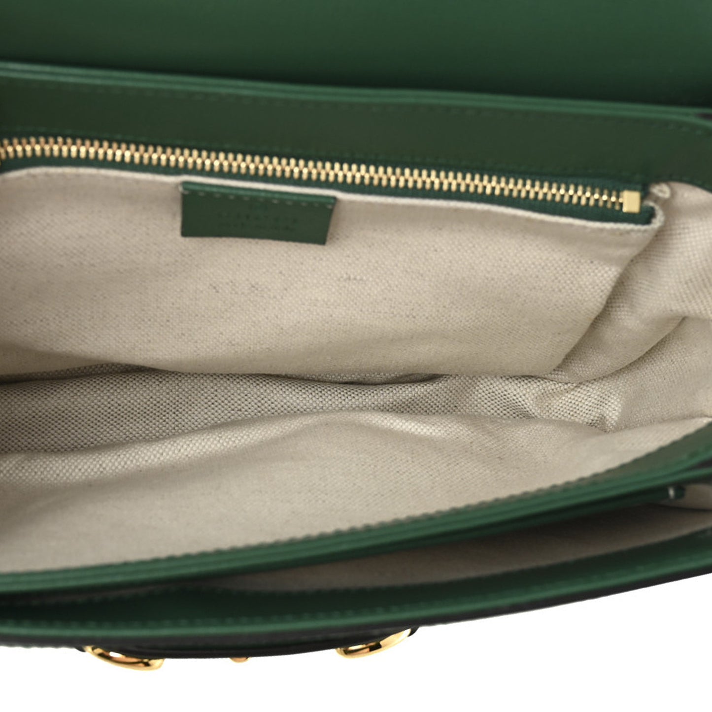 Azalea Calfskin Horsebit 1955 Shoulder Bag New Shamarock Emerald