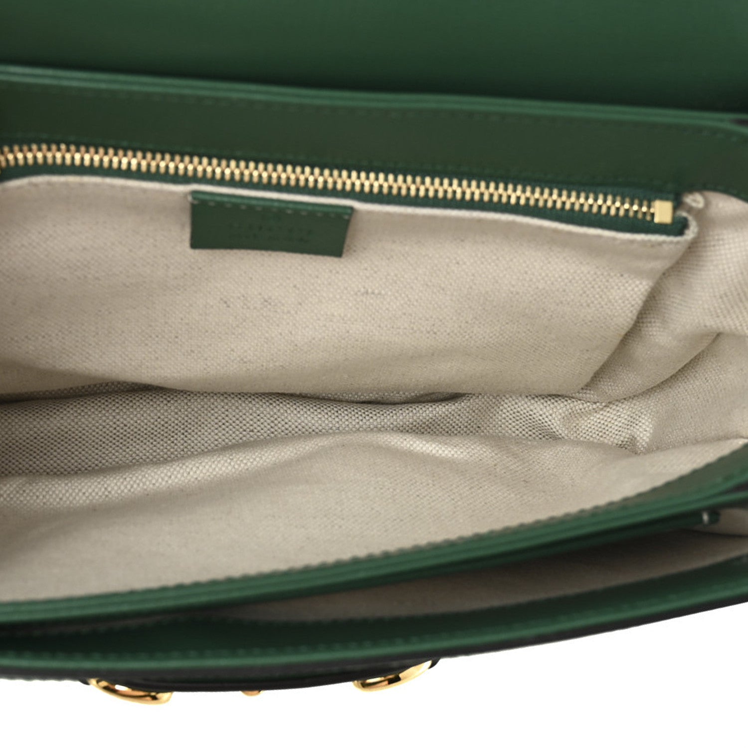 Gucci Azalea Calfskin Horsebit 1955 Shoulder Bag New Shamarock Emerald 5 of 13