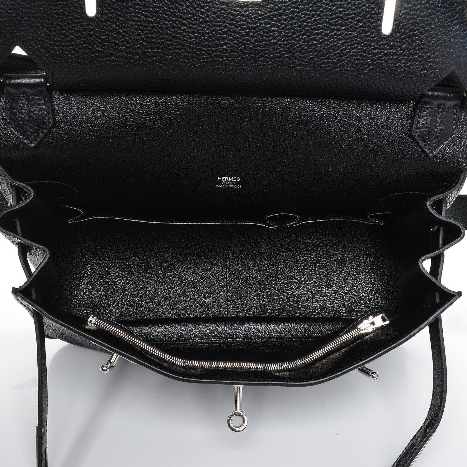 Hermes Taurillon Clemence Jypsiere 31 Black 5 of 7