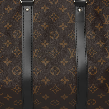Louis Vuitton Monogram Macassar Keepall Bandouliere 45 6 of 10