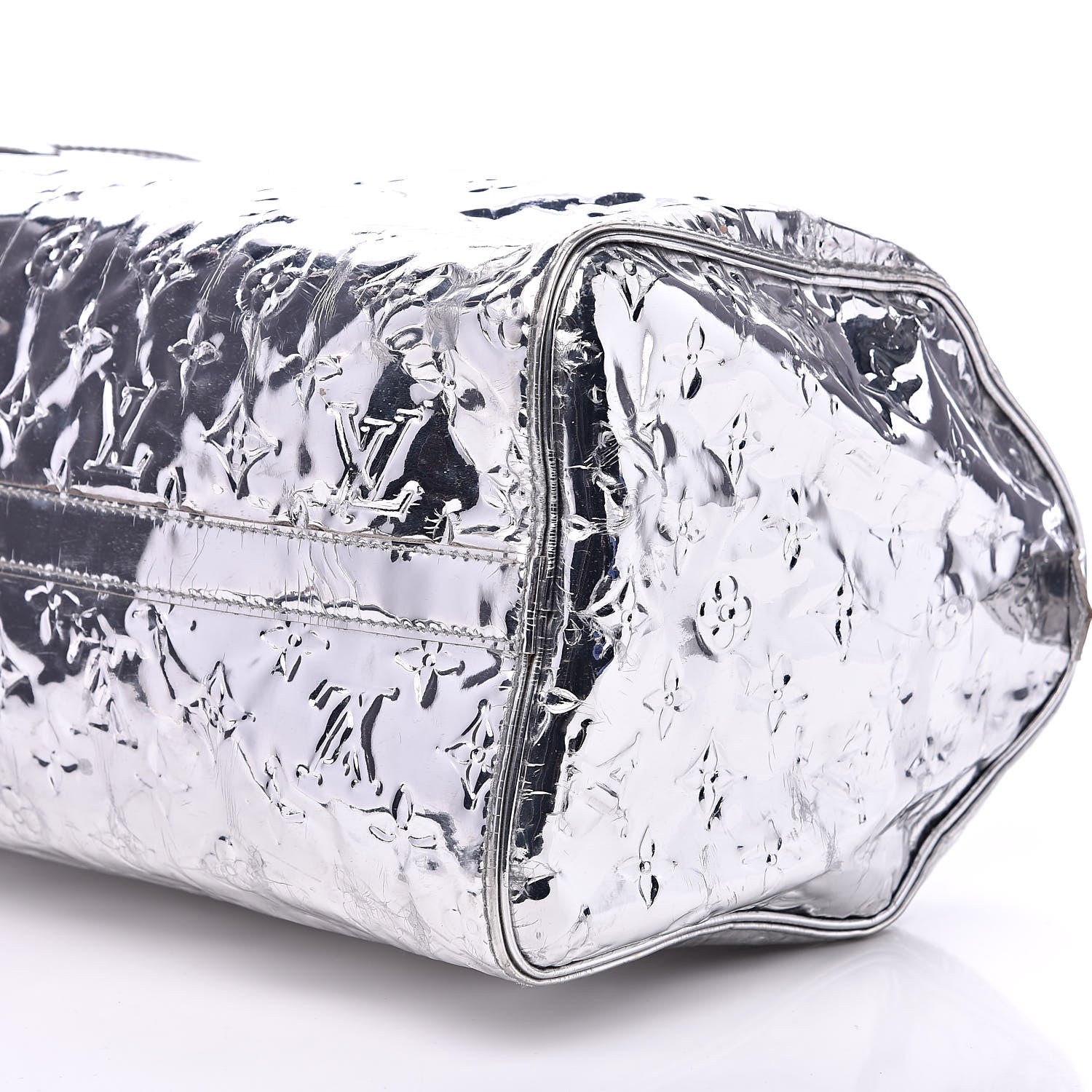 Louis Vuitton Monogram Miroir Speedy 30 Silver 8 of 18
