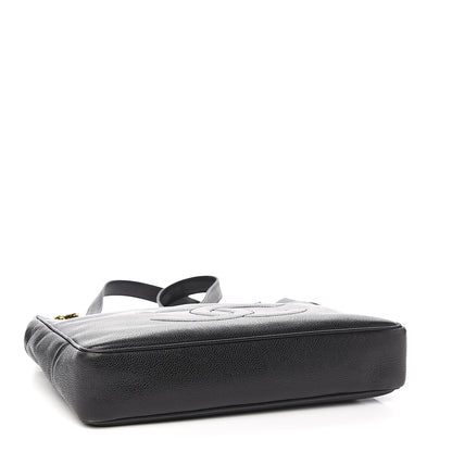 Chanel Caviar CC Shoulder Bag Black 3 of 11
