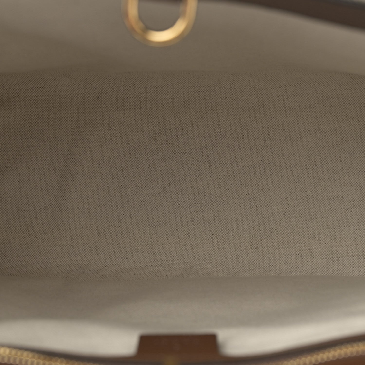 Gucci GG Supreme Monogram Azalea Calfskin Small Retro Interlocking G Tote Bag Beige Ebony Brown Sugar 5 of 11