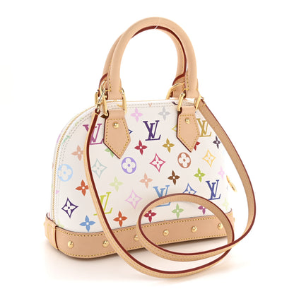 Louis Vuitton LV x TM Monogram Multicolor Alma BB White 3 of 10