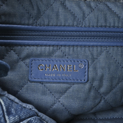 Chanel Denim Quilted Chanel 22 Blue 7 of 11