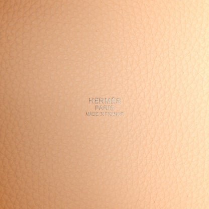 Hermes Taurillon Clemence Picotin Lock 22 MM Nata 6 of 9
