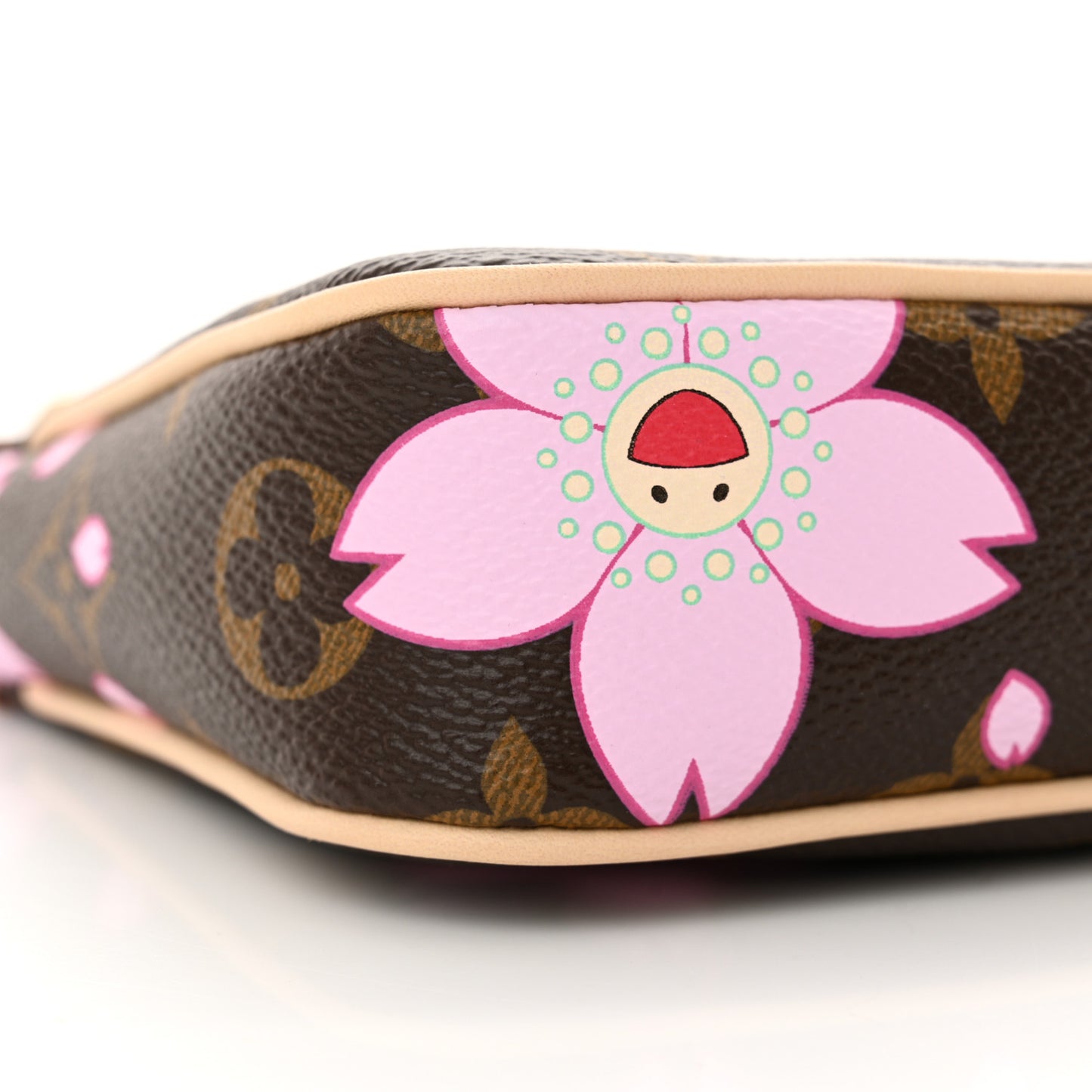 LV X TM Monogram Pochette Accessories Sakura Brown
