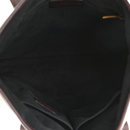 Burberry Haymarket Check Studded Tote Chocolate 5 of 19